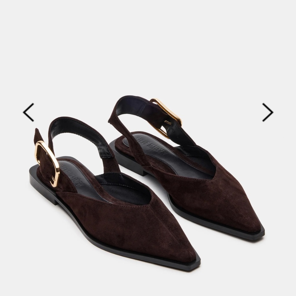 Steve Madden Brown Flats